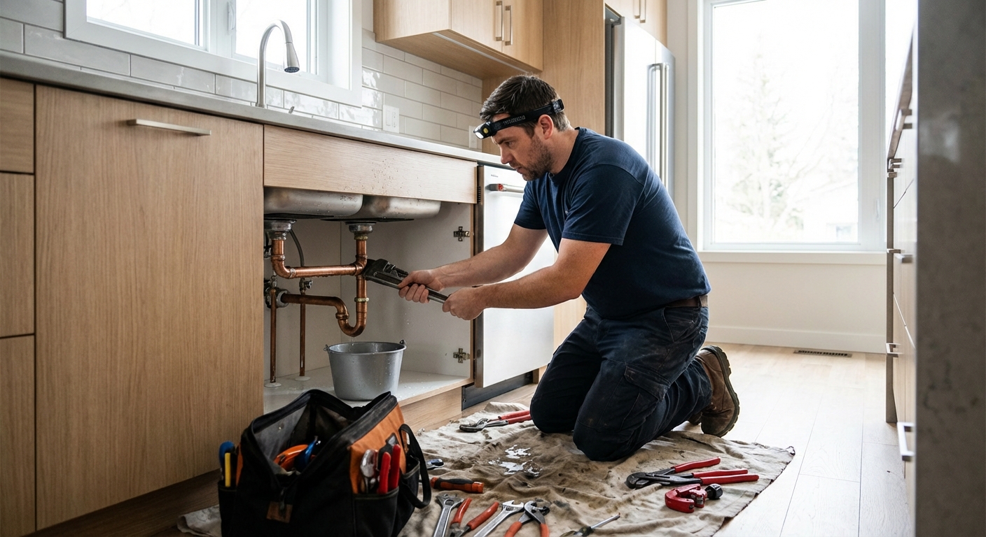 Réparation de fuite